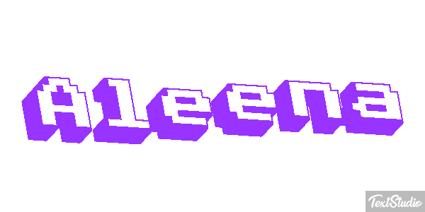 Aleena Text effect