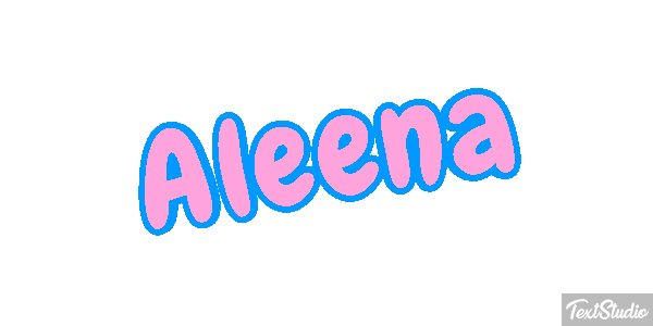 Aleena Text effect