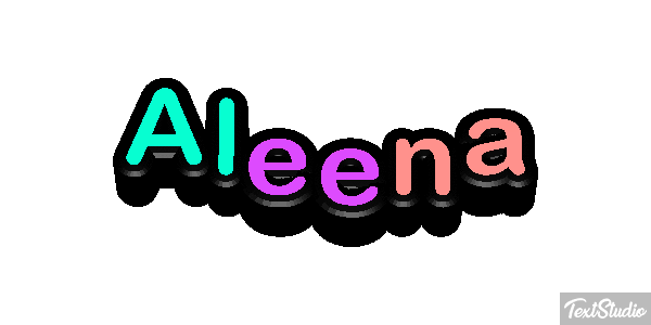 Aleena Text effect