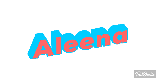 Aleena Text effect