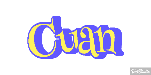Cuan Efecto de texto