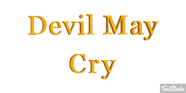 Devil May Cry Effetto testo