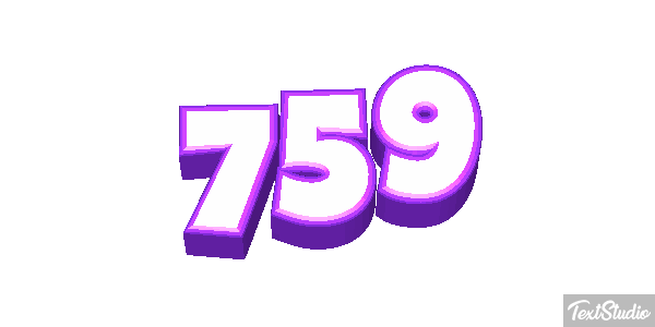 759 Metin efekti