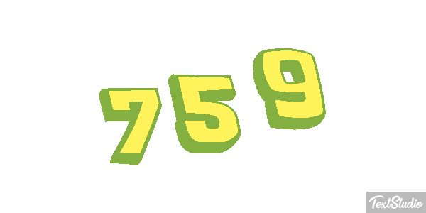 759 Metin efekti