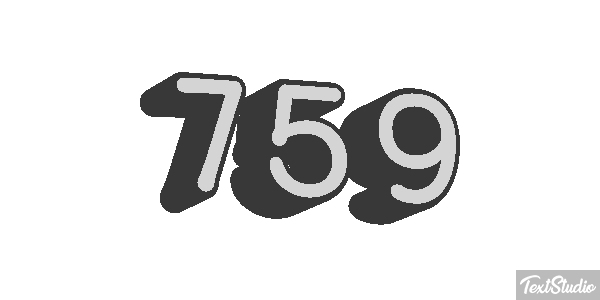 759 Metin efekti