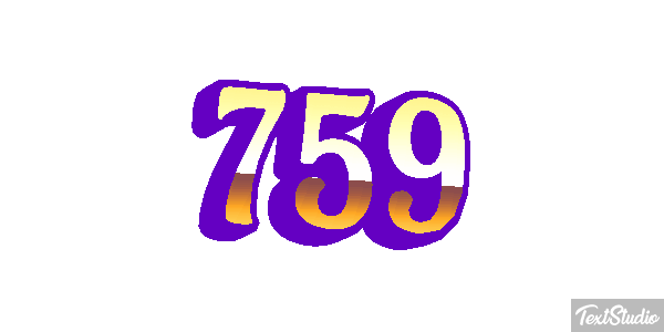 759 Metin efekti