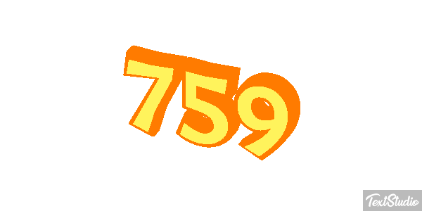 759 Metin efekti