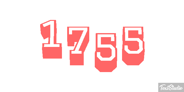 1755 Efekt tekstowy
