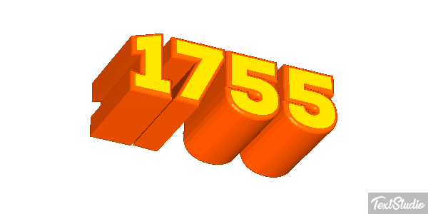 1755 Efekt tekstowy