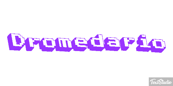 Dromedario Effetto testo