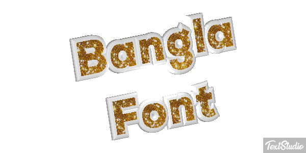 Bangla Font Text effect