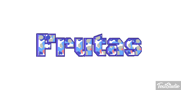 Frutas Text effect