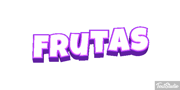 Frutas Text effect