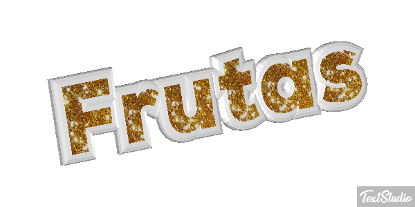 Frutas Text effect