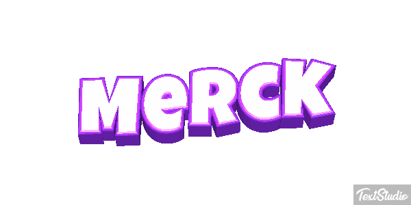 Merck Text effect