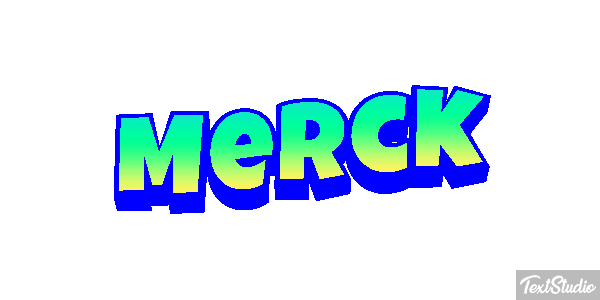 Merck Text effect