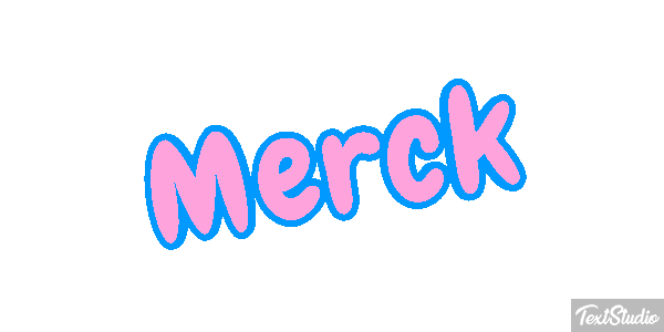 Merck Text effect