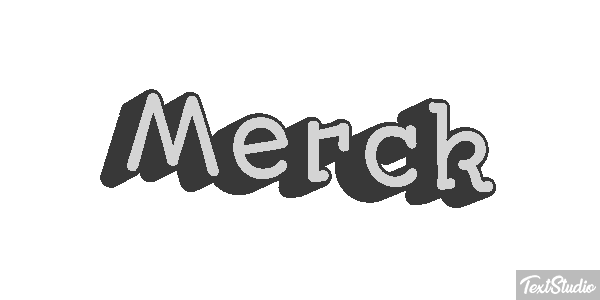 Merck Text effect