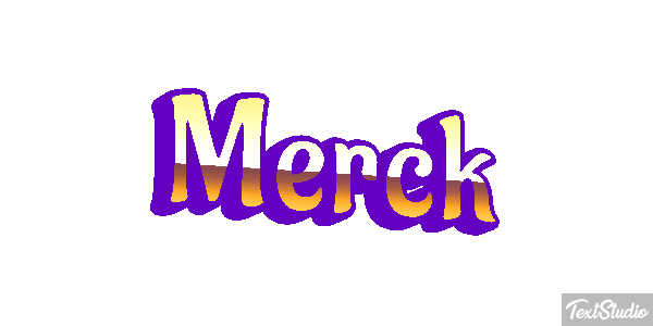 Merck Text effect
