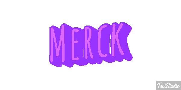 Merck Text effect