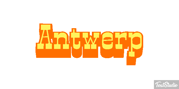 Antwerp Effetto testo