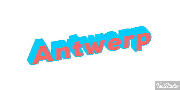 Antwerp Effetto testo
