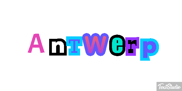 Antwerp Effetto testo
