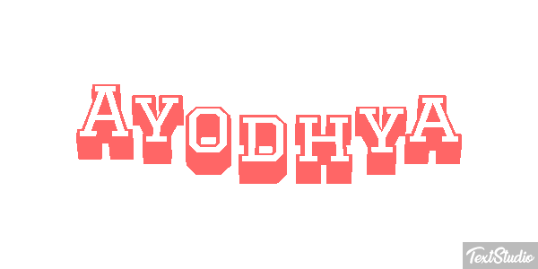 Ayodhya Effetto testo