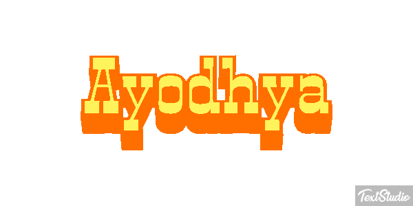 Ayodhya Effetto testo