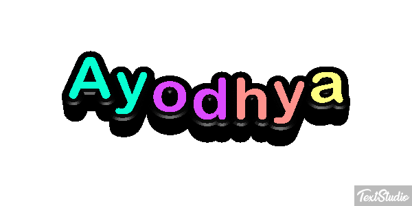 Ayodhya Effetto testo