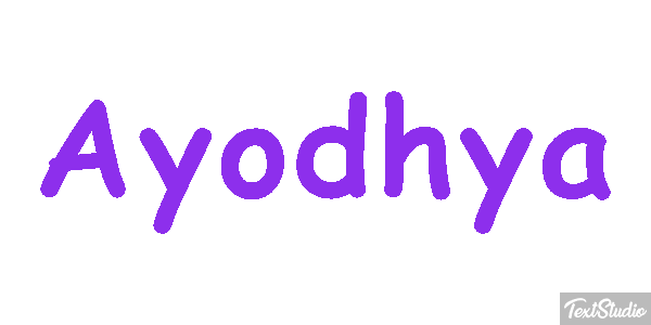 Ayodhya Effetto testo
