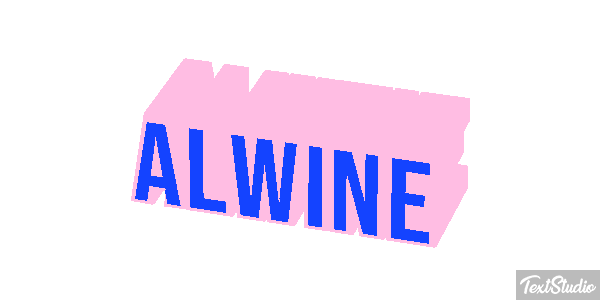 Alwine Text effect