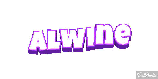 Alwine Text effect