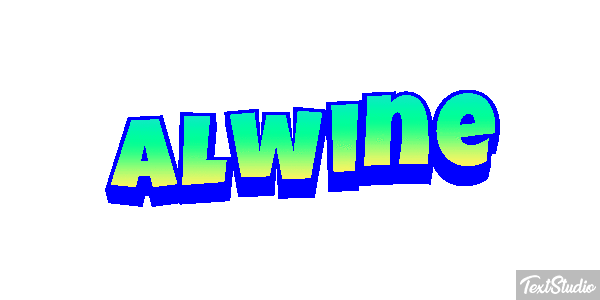 Alwine Text effect