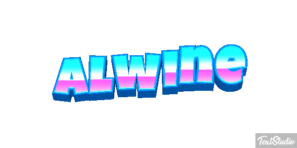 Alwine Text effect