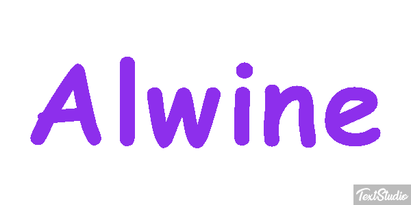 Alwine Text effect