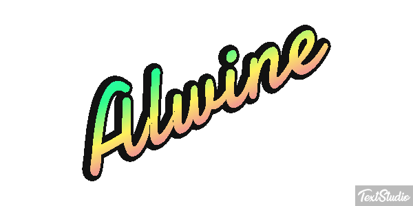 Alwine Text effect