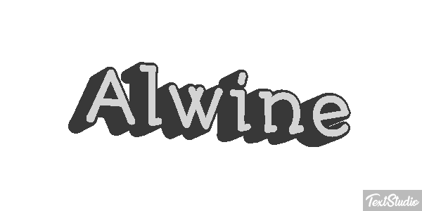 Alwine Text effect
