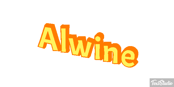 Alwine Text effect