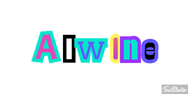 Alwine Text effect