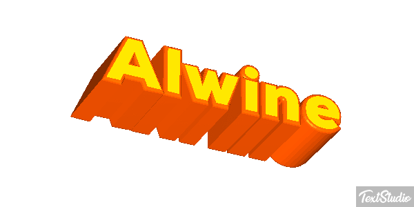 Alwine Text effect
