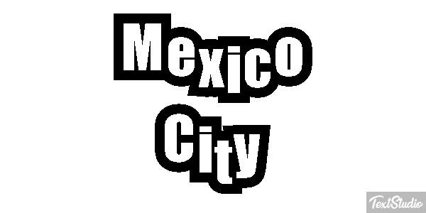 Mexico City Efekt tekstowy