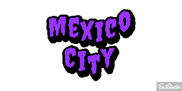 Mexico City Efekt tekstowy