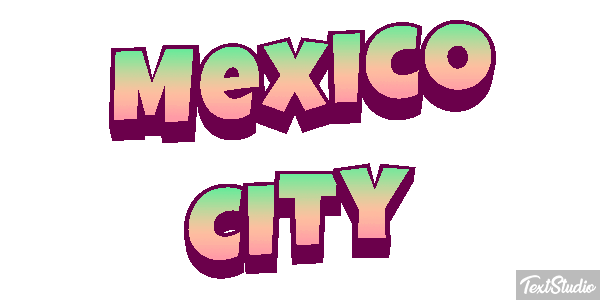 Mexico City Efekt tekstowy
