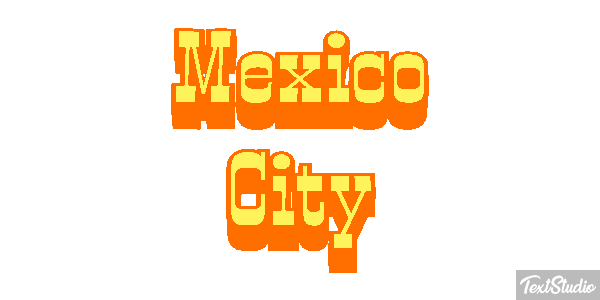 Mexico City Efekt tekstowy