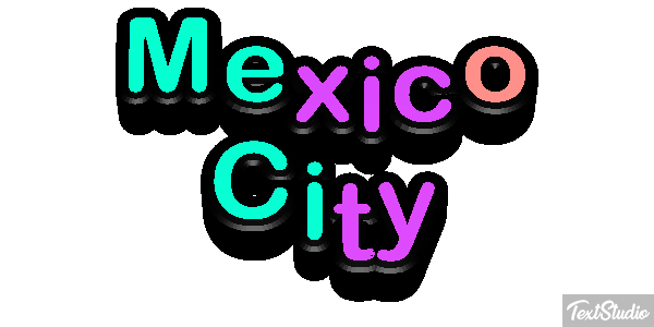 Mexico City Efekt tekstowy