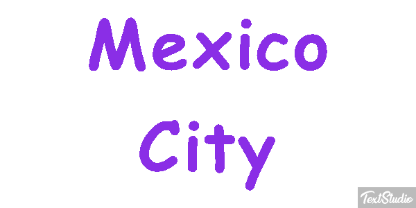 Mexico City Efekt tekstowy