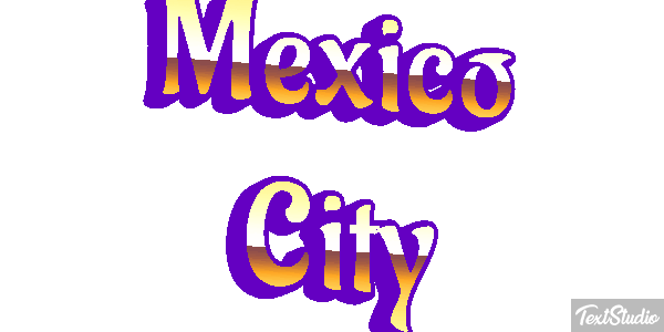 Mexico City Efekt tekstowy