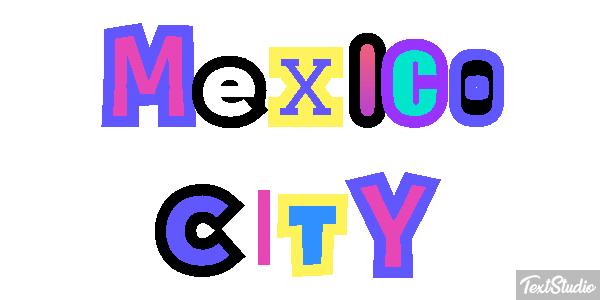 Mexico City Efekt tekstowy