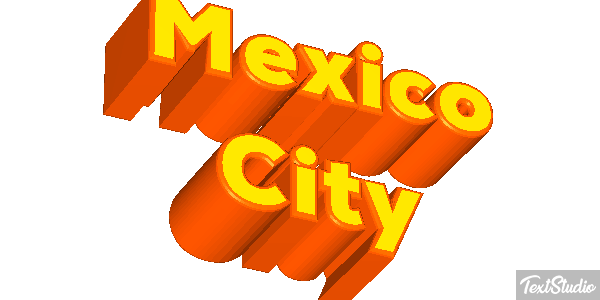 Mexico City Efekt tekstowy